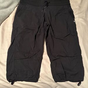 Black Drawstring Capri Pants lululemon